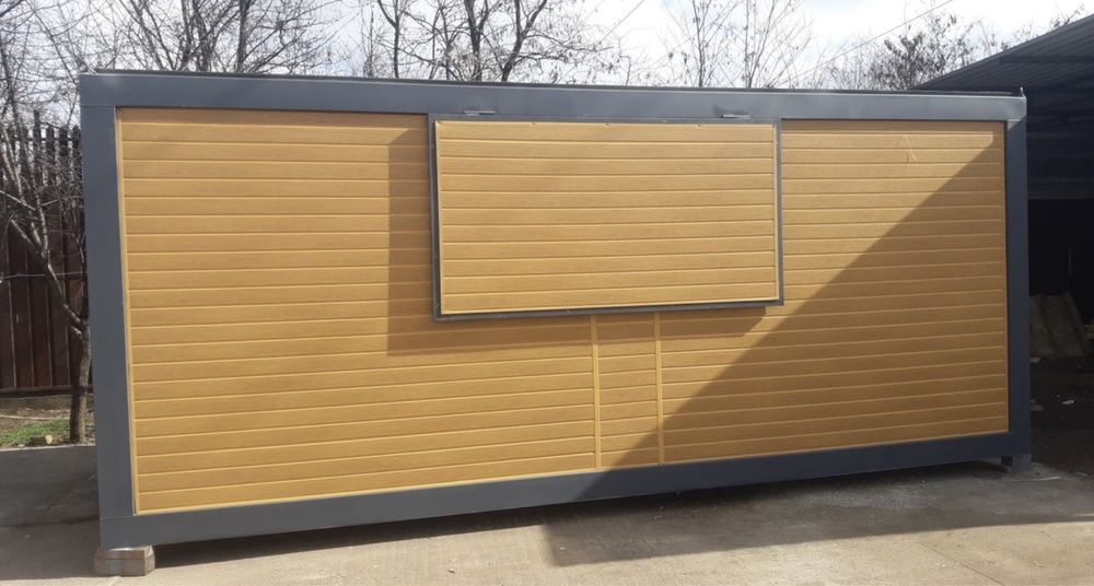 Container birou containere vitrina șantier fast food pază