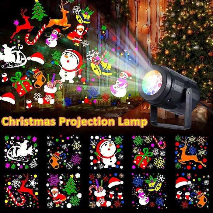 Коледен LED прожектор