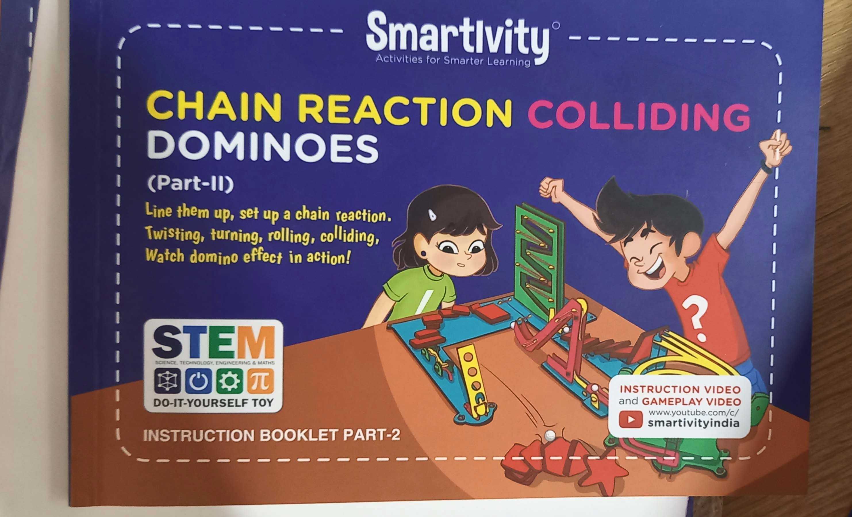 Joc Domino - Chain Reaction  - STEM -  Smartivity