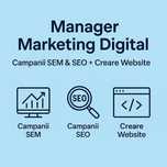 Manager Marketing Digital – Campanii SEM & SEO + Creare Website