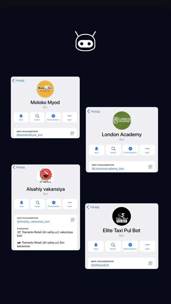 Telegram Bot Xizmati | Botxona_