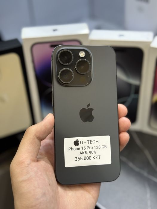 iPhone 15 Pro / 128 / 90%