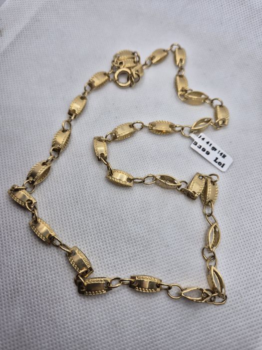 Lanț aur 14k 14,41gr lungime 60cm cod 19759