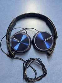 Наушники Sony MDR-ZX110, цвет темно-синий