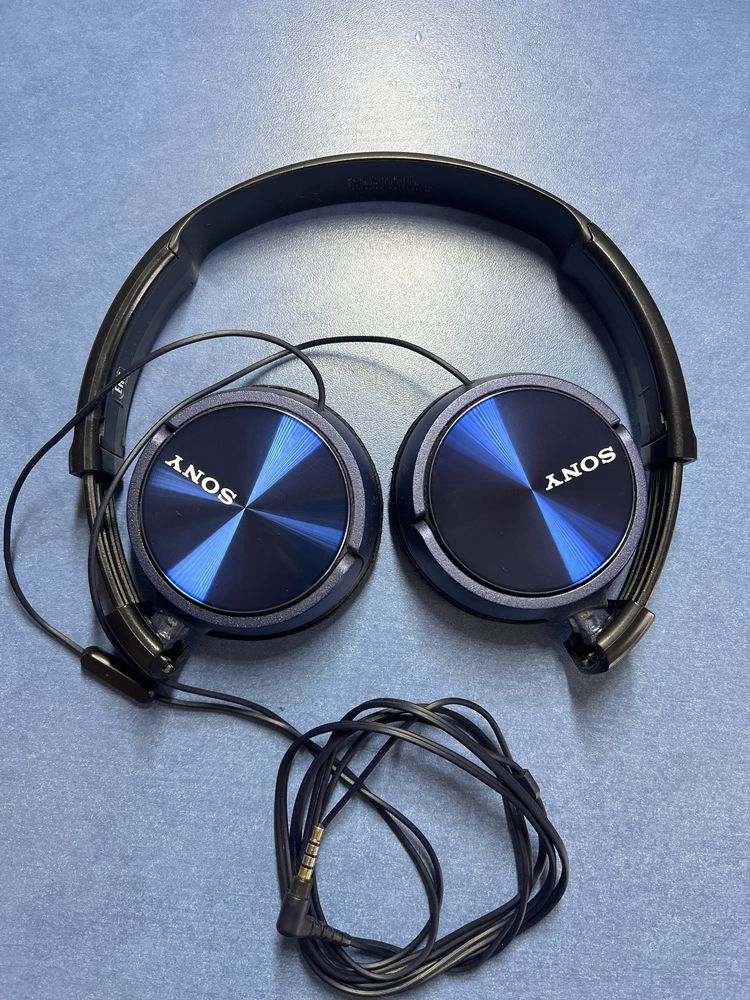 Наушники Sony MDR-ZX110, цвет темно-синий