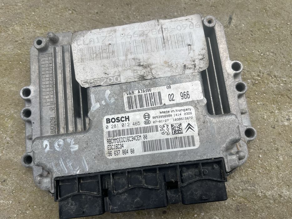 Компютър двигател Peugeot 207 1.6HDI