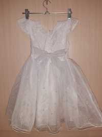 Продам платье 1 - 3 года, размер 86-110 , пышная юбка с бусинами
