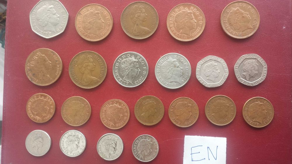 Стотинки от Англия (22 бр)/ English coins