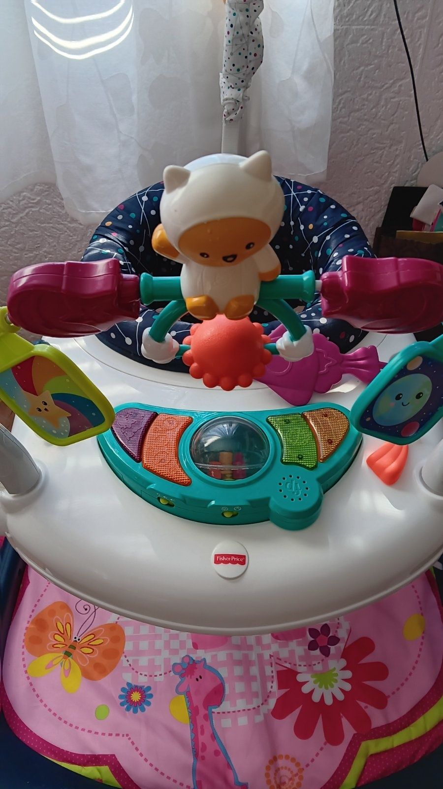 НОВО !!! Бебешко бънджи - Космическо коте Fisher Price