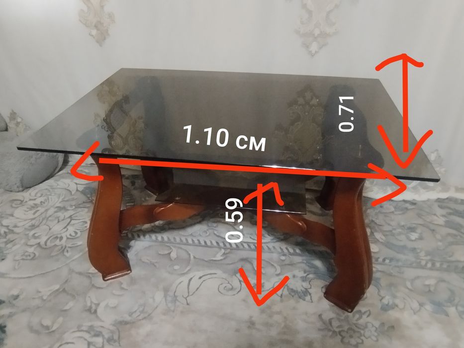 Журнальный стол сотилади