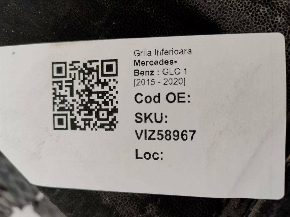 Grila Inferioara Mercedes-Benz  GLC 1 2015 2016 2017 2018 2019 2020 AM