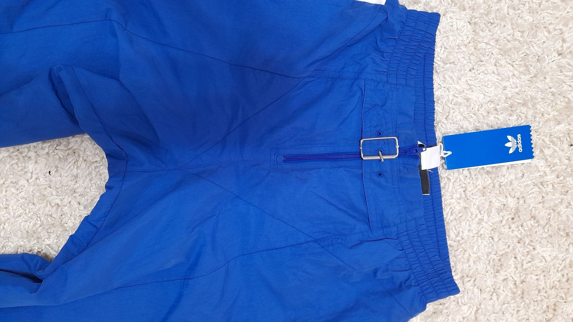 Pantaloni Adidas Paolina Russo nr 38 ,albastru regal,nou nopți cu etic