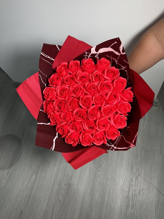 Buchete trandafiri sapun