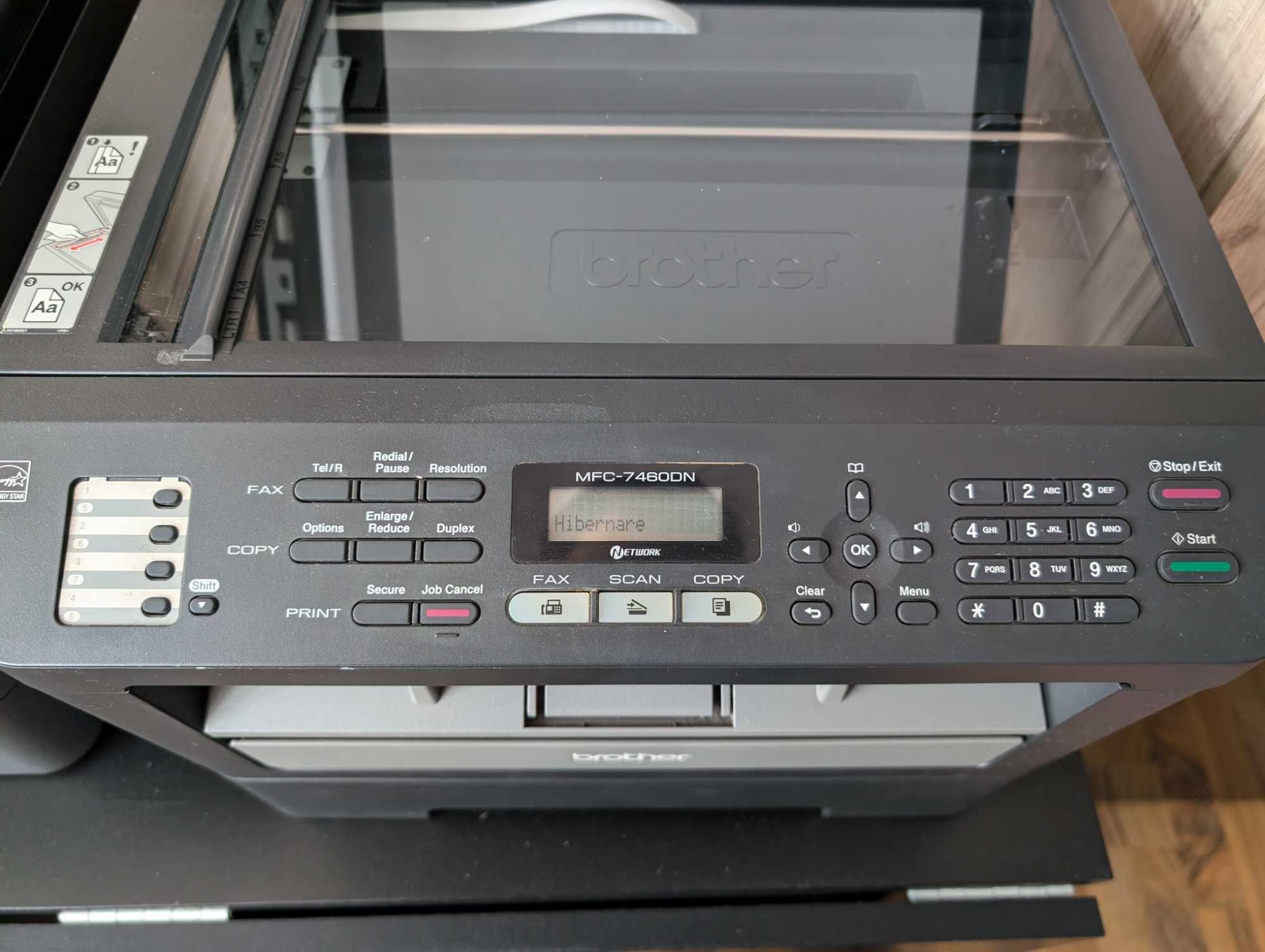 Imprimanta multifunctionala Brother MFC-7460DN A4, Fax, Scanare