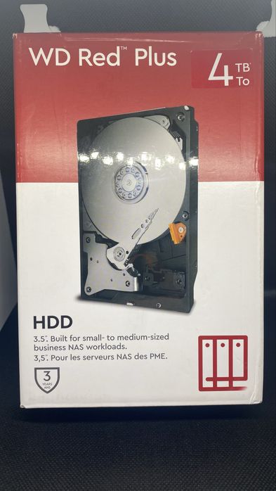 SIGILAT Hard disk WD RED PLUS 4TB 5400RPM 256MB cache SATA III