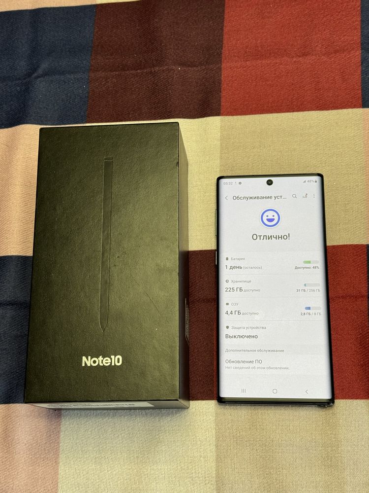 Samsung Note 10 256 gb Ram 8 срочно