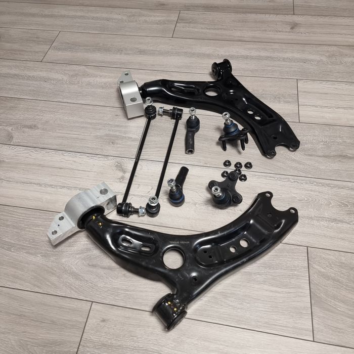 Kit complet brate suspensie fata Golf 5 6 Touran Passat B6 CC Octavia