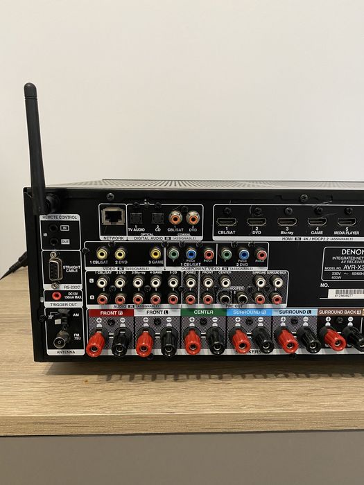 DENON AVR-X3300W- 4K USB WiFi Bluetooth hdmi домашен усилвател ресивър