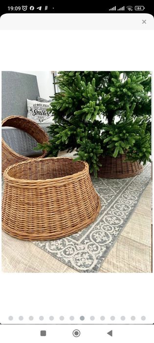 Корзина  под ёлку