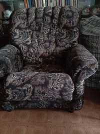 Кресло новое , плотный велюр