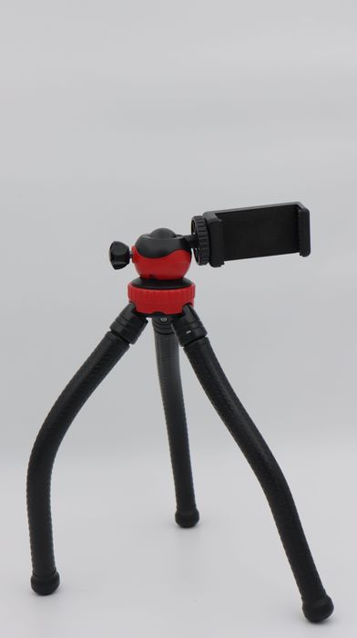 Mini trepied flexibil pentru telefon sau cameră – compact și versatil