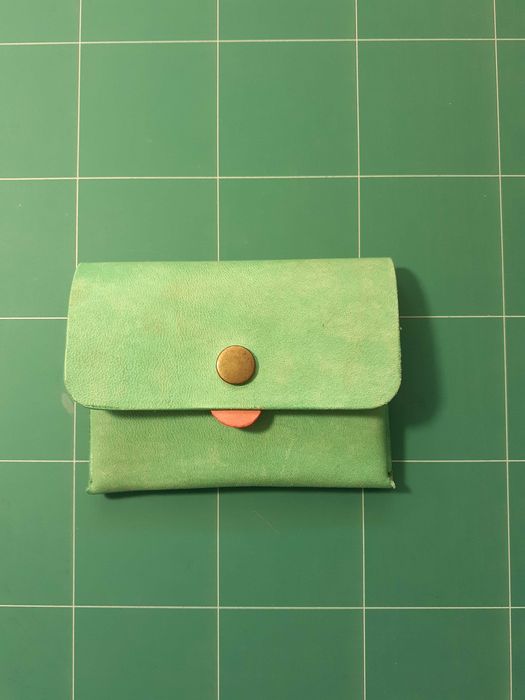 Портмоне.Италианска растителна дъбена кожа.