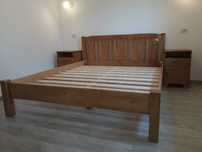 TRANSPORT GRATUIT.Pat matrimonial din lemn masiv cod 210