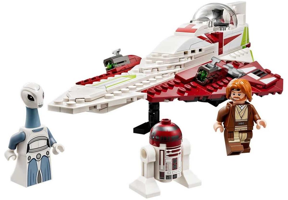 НОВО LEGO Star Wars 75333 - Джедайският изтребител на Оби-Уан Кеноби