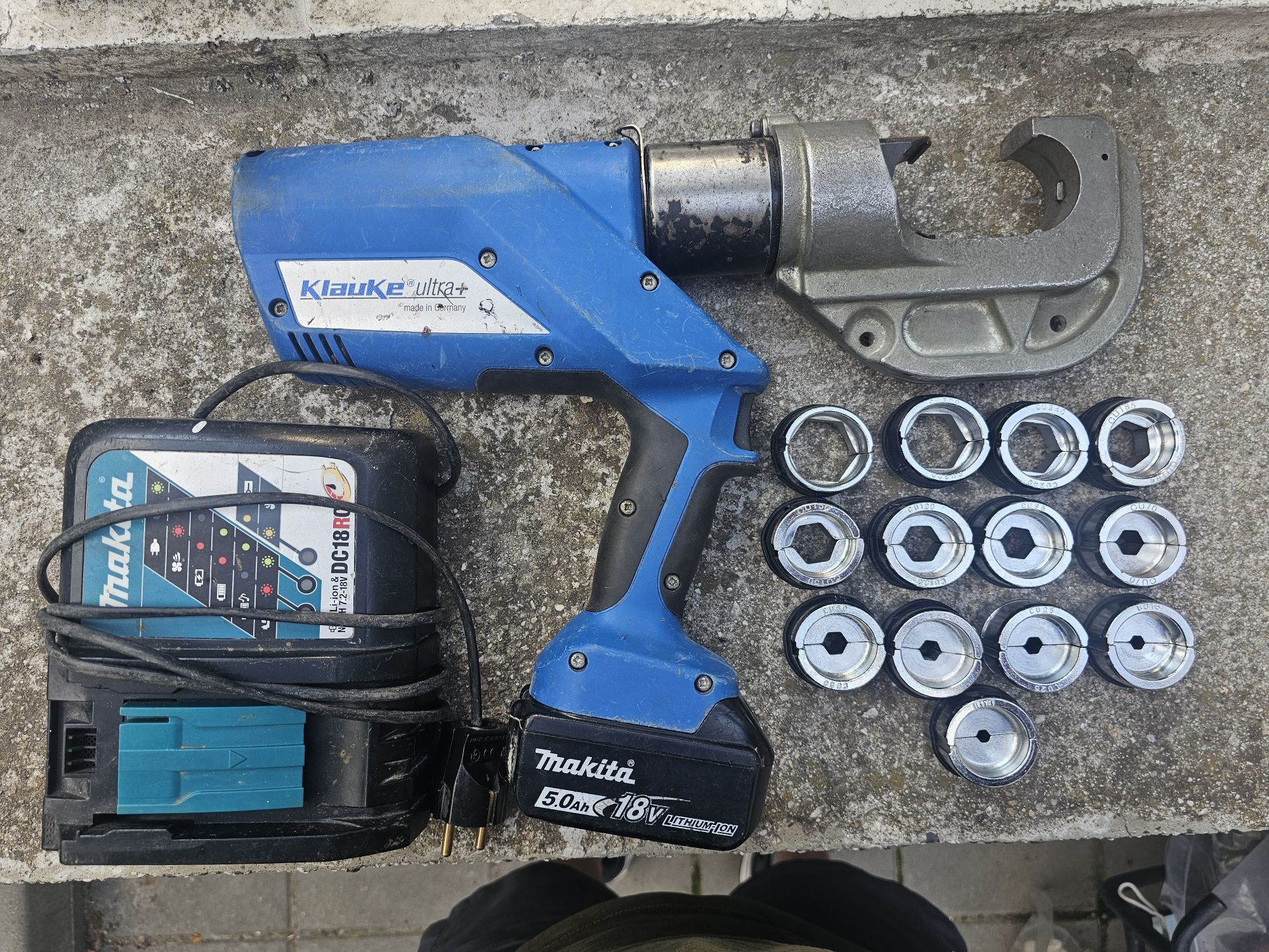 Хидравлични кербовка Klauke EK 120/42-L