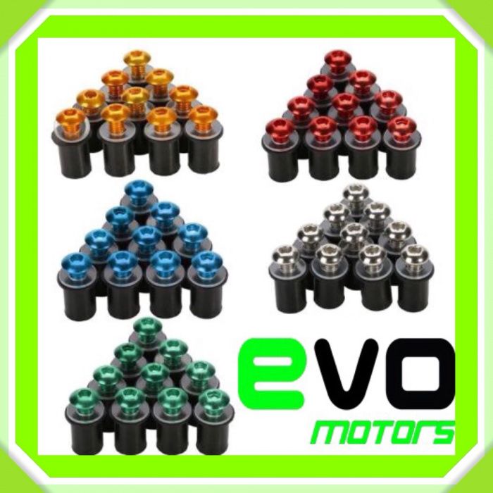SET 10x Suruburi Parbriz Geam Moto Yamaha Suzuki Honda Kawasaki A045