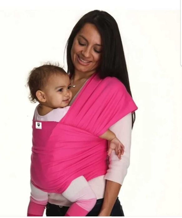 Еластичен слинг за бебеносене