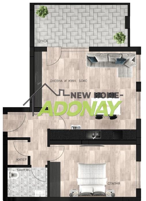 Продава се Двустаен апартамент в Пловдив, Остромила - 87 кв.м за 953 €/кв.м - Снимка #3