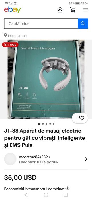 Aparat pentru masaj cervical JT-88