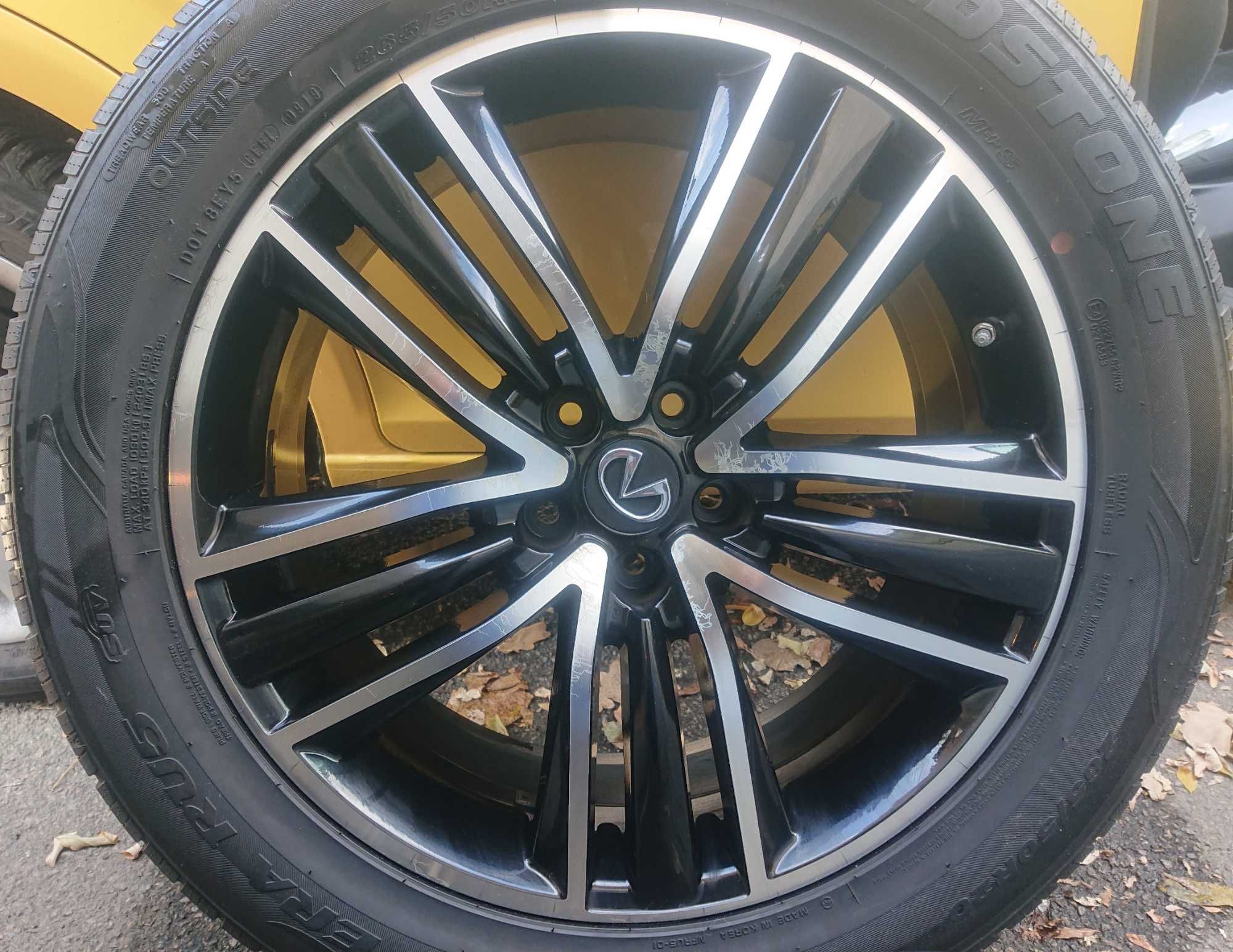 Jante 20" Infiniti QX70 FX Nissan Anvelope M+S Roadstone 265 50 20