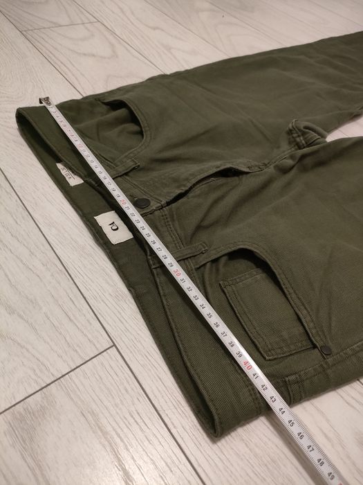 Pantaloni C&a W33 L30 verde/kaki
