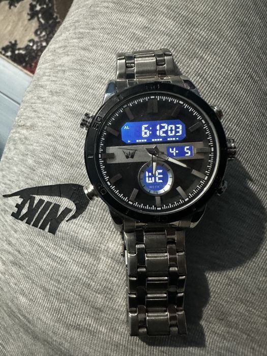 Ceas  AG stainless steel back, rezistent la apa