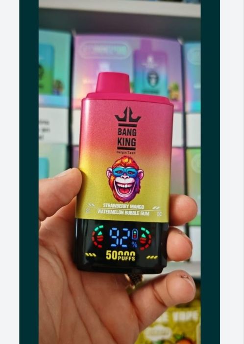 Vape 50.000 Puffs 2 Arome Reincarcabil Originale Display Display