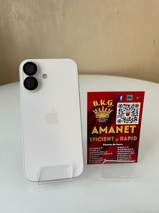Iphone 16 128gb 100% Amanet BKG