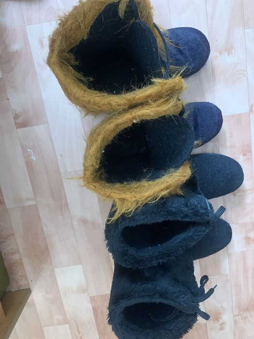 Женские валенки с мехом