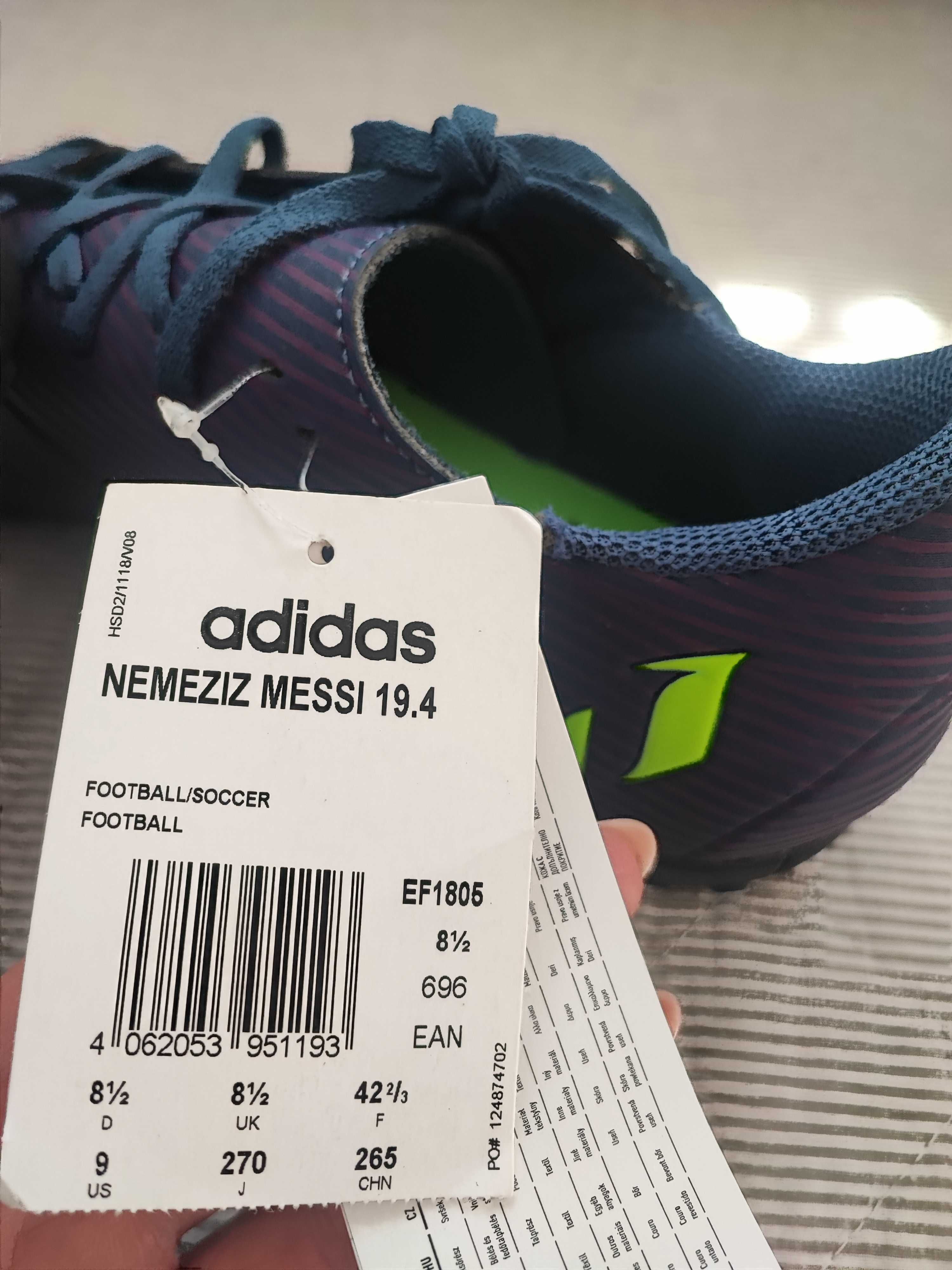 Мъжки маратонки и за футбол Adidas Nemeziz Messi 19.4