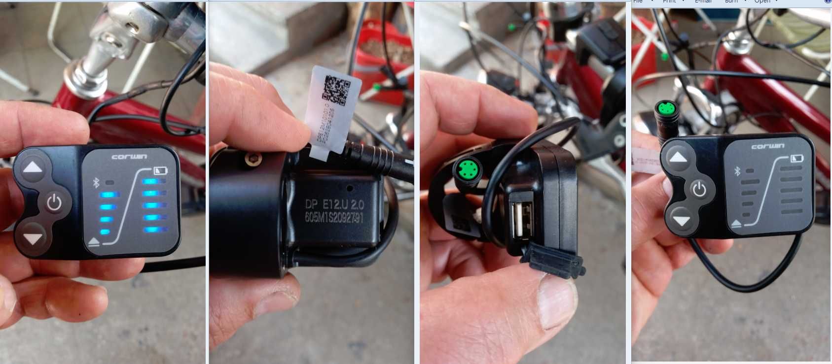 Display Bafang 750c pt bicicleta electrica
