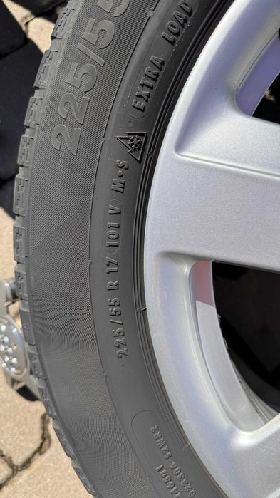 Jante aliaj R17 AUDI A4 A5 A6 A7 Q3 Q5 originale 5x112 7,5J ET39