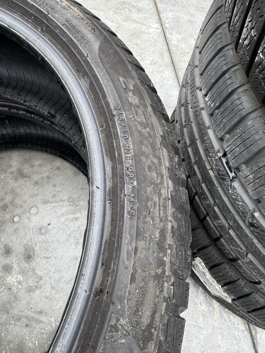 245 40 19 pirelli iarna m+s runflat steluta moe bmw