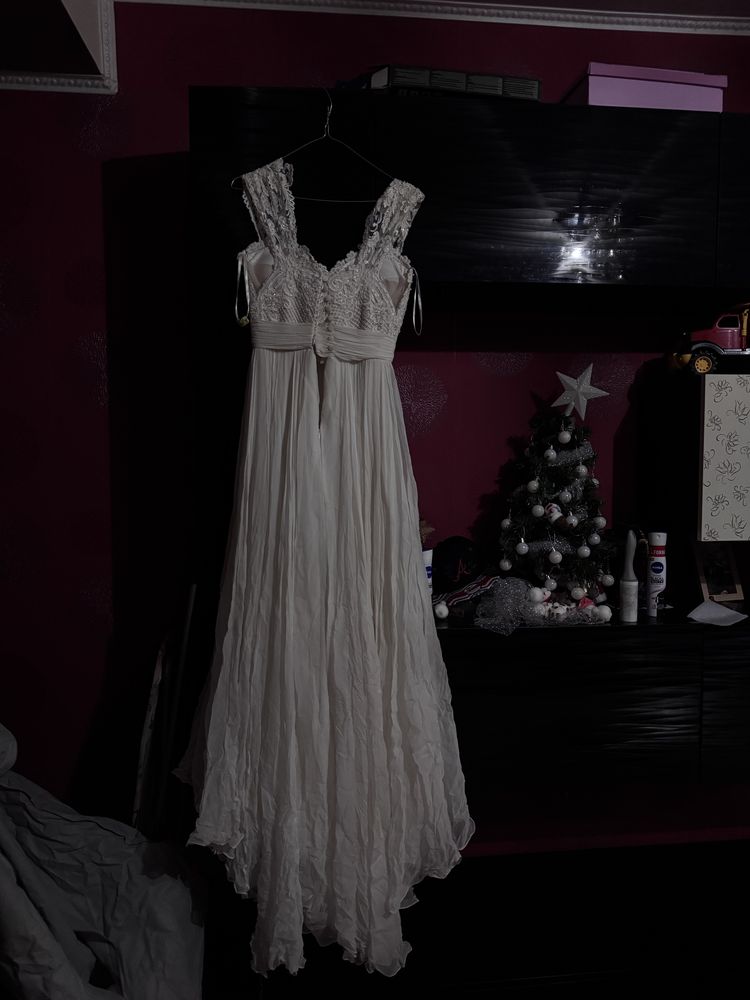 Rochie Mireasa - Matase Naturala