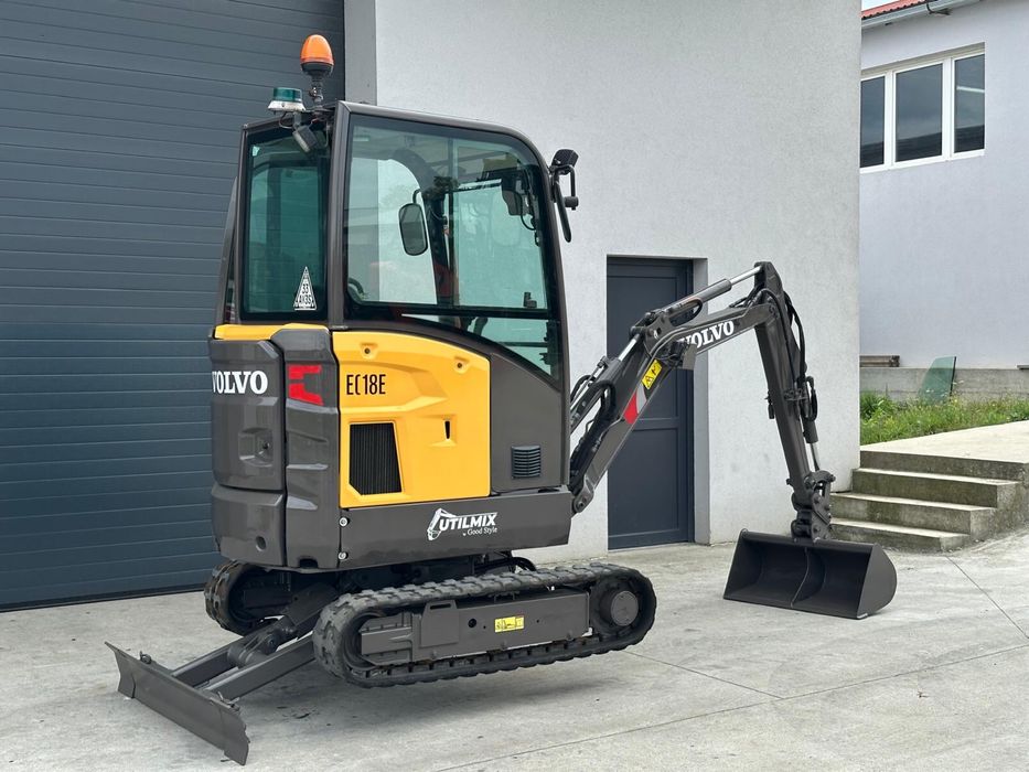 Mini-excavator Volvo EC18e – 1,8 tone an 2020