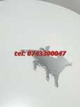 Ornament Cromat Autocolant Model Taur
