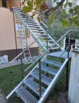Confectionam scarii metalice zincate exterioare și pentru incendii , p