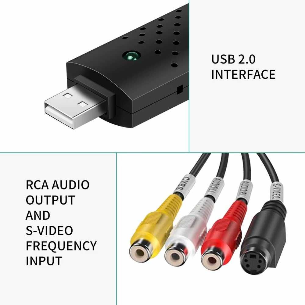 Аудио/Видео адаптор за компютри и лаптопи / PC USB кепчър