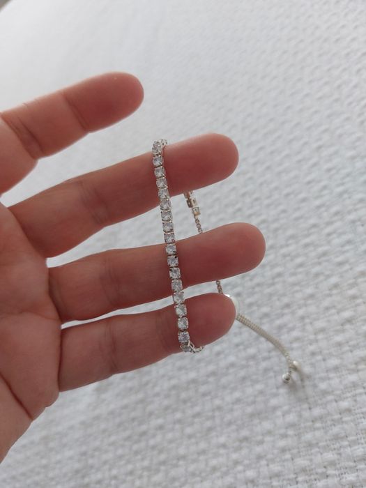 Bratara  tennis stralucitoare argint 925