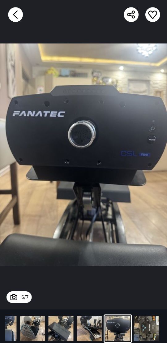 Fanatec CSL Elite F1 Bundle Racing Simulator Complete